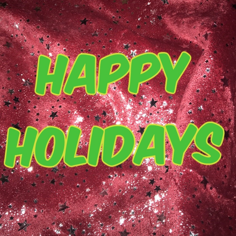 Happy Holidays...